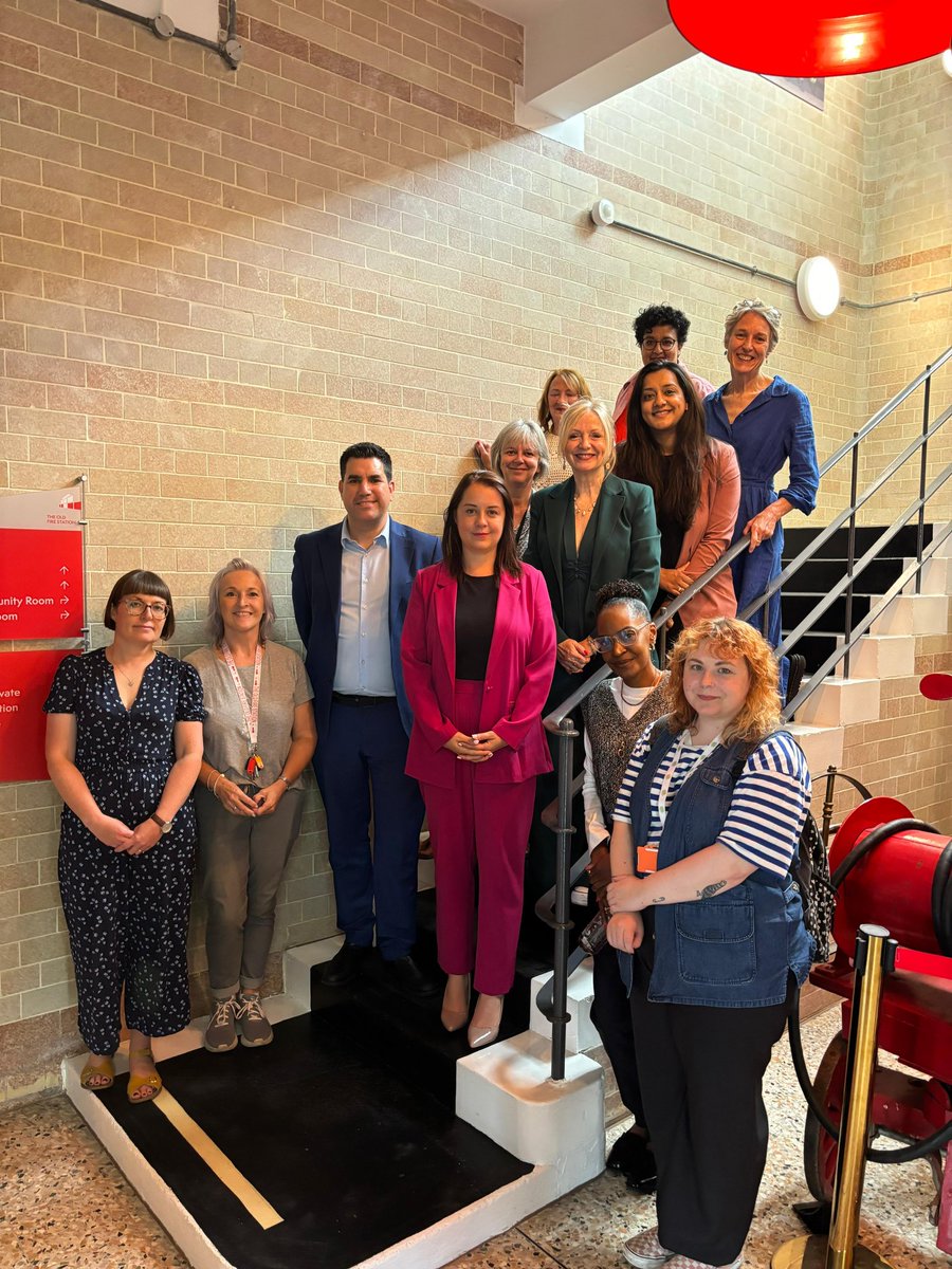 It was a pleasure to welcome the Minister for Civil Society <a href="/Steph_Peacock/">Stephanie Peacock MP</a> and <a href="/MayorOfWY/">Tracy Brabin, Mayor of West Yorkshire</a> to East Leeds for a roundtable discussion at <a href="/OldFireStaLS9/">The Old Fire Station</a> with some of the brilliant local voluntary and charity organisations making such a difference tackling challenges in our area.