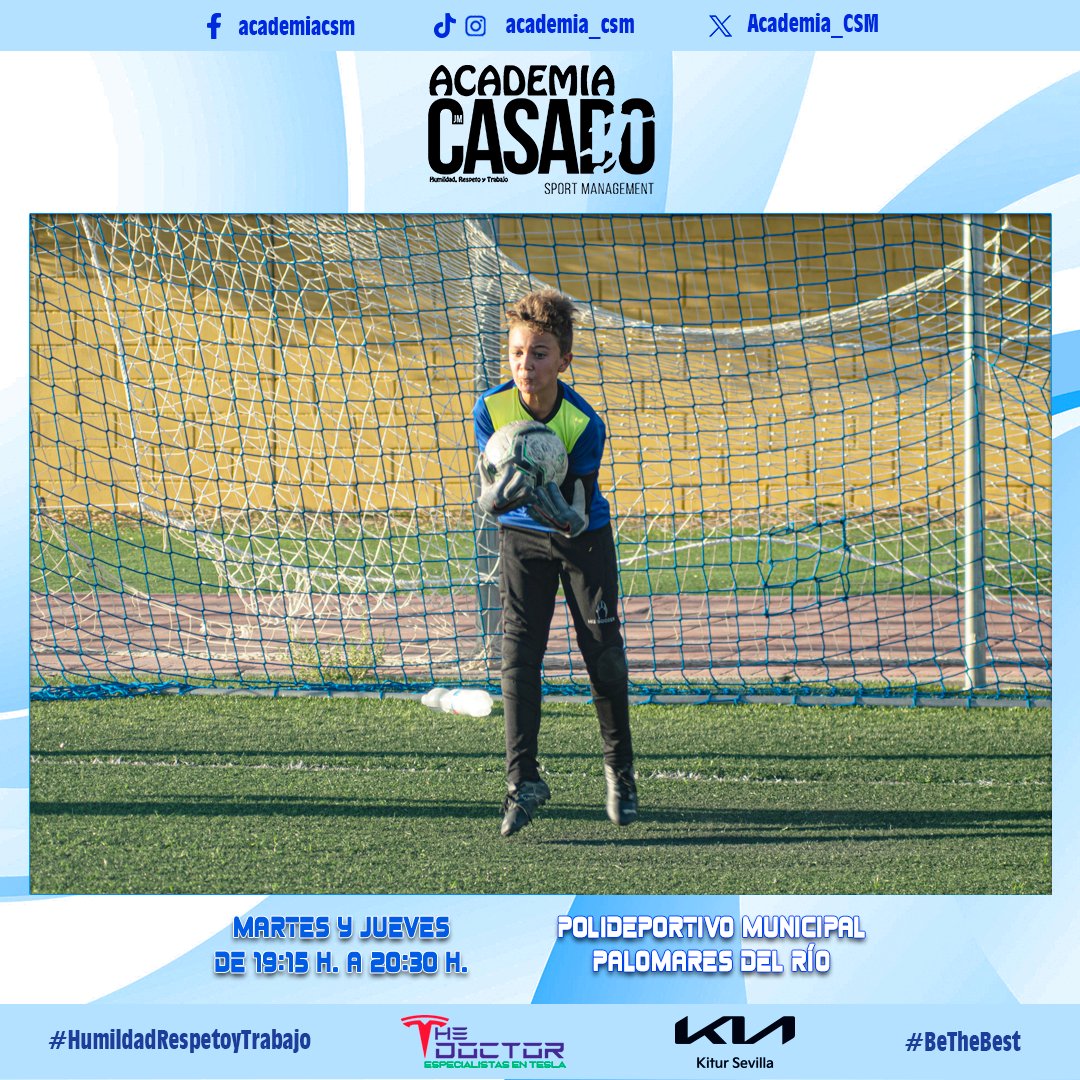 Academia_CSM's tweet photo. «No te rindas ante las críticas o los obstáculos. Utilízalos como combustible para demostrar tu valía y superarte a ti mismo.» 1/3
⚽💙💪😉
#Academia_CSM #BeTheBest #HumildalRespetoyTrabajo https://t.co/yToo3BsXB9