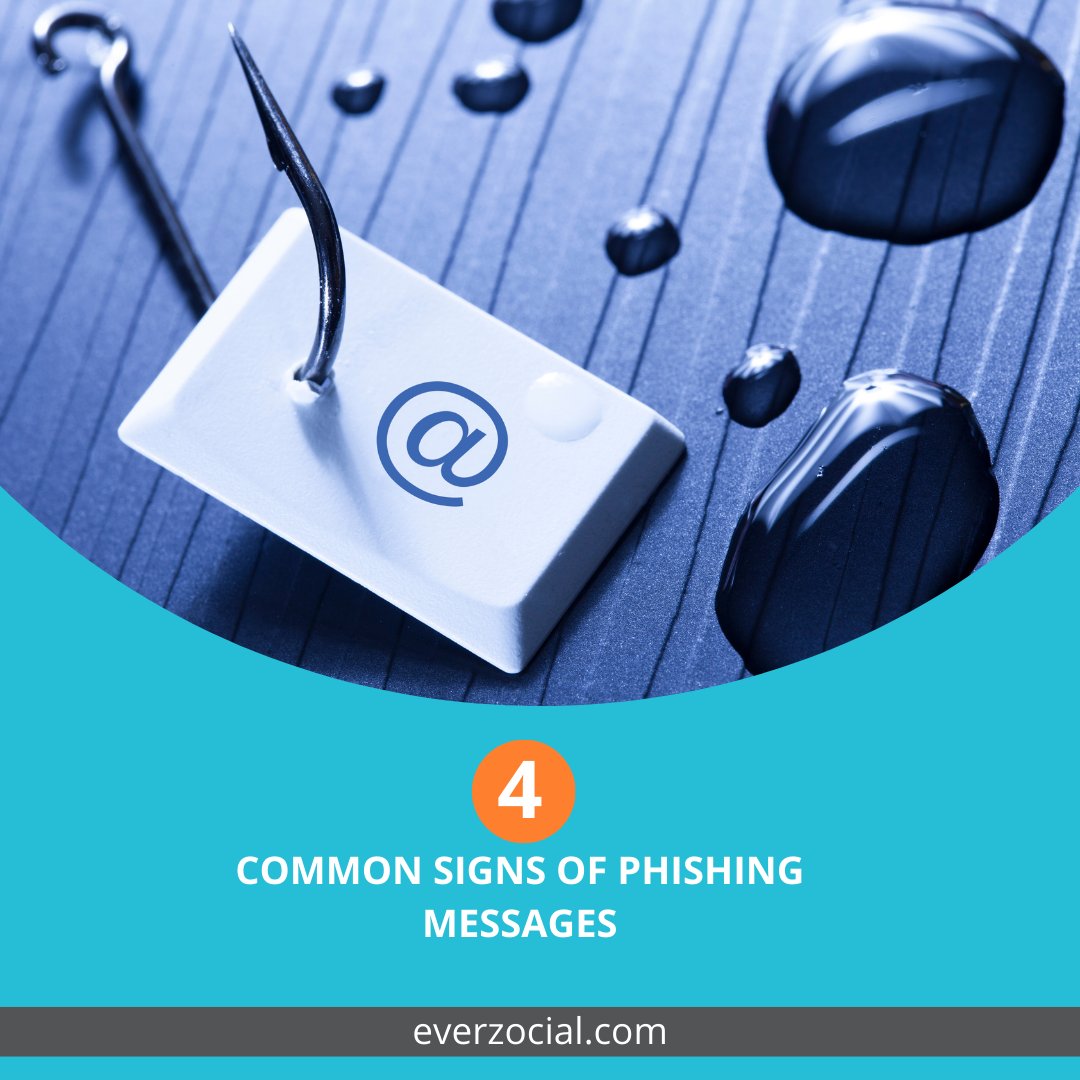 everzocial's tweet image. Some of the phishing messages look very real and not all of them make a mistake.

Did you receive a suspicious message? Reach out to us today and let us take care of those messages for you. 🤝
📱951-514-2888  | ✉️hello@everzocial.com
#DigitalMarketingAgency #ComprehensiveSupport