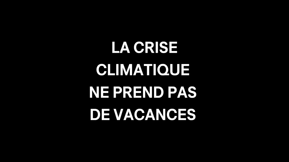 📷 Après la semaine de pause des formateurs, il est temps d'agir !  Les organisations de la société civile, les scientifiques et les personnalités belges se sont réunies pour appeler à des mesures climatiques urgentes.

Lisez vite la lettre ouverte: shorturl.at/hRUWo
