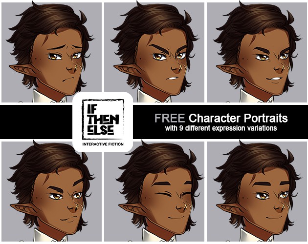 ITE_INTERACTIVE's tweet image. Who needs expensive art commissions when you can get 9 free hand drawn character portraits in just one download?(But seriously, support artists if you can! They make the world a better, more colourful place!)

Download 👉 lttr.ai/AVxHH

#visualnovel #characterart