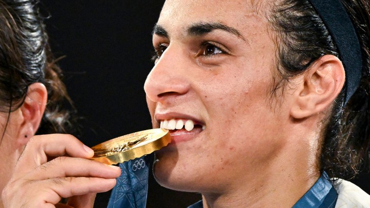 Achgut_com's tweet image. Olympia-Nachlese: Gold im ideologischen Boxen
achgut.com/artikel/olympi… Kurz vor dem Ende der Olympischen Spiele in Paris gewann der algerische Boxer Imane Khelif in der Nacht zum Samstag eine olympischen Goldmedaille im Frauenboxen. Ein klarer Sieg der Ideologie über die Biologie.…