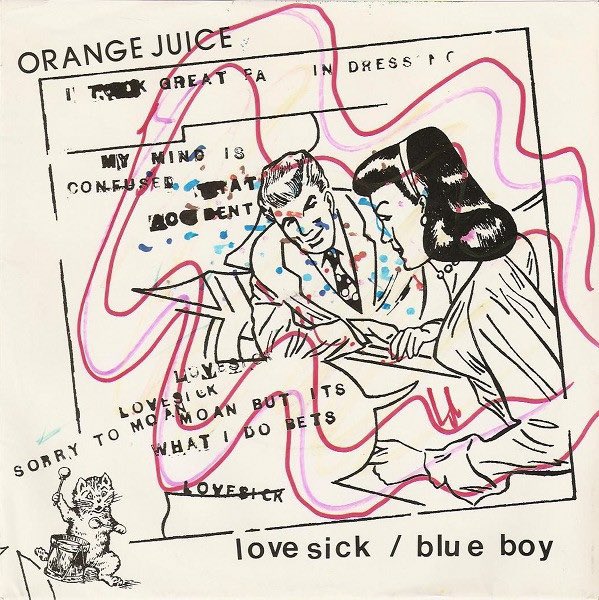 NYcheesy's tweet photo. #OrangeJuice
‘Blue Boy’ b/w ‘Love Sick’ and released on #PostcardRecords today in 1980
https://t.co/3nLRrBmZZz via @YouTube https://t.co/wjd6AJzHQ4