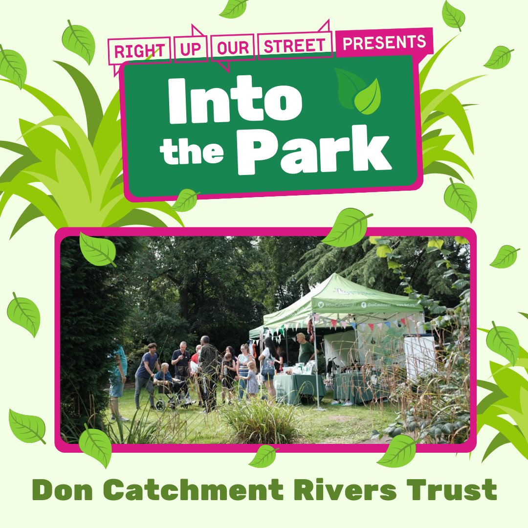 Right Up Our Street (@rightuprstreet) on Twitter photo Into the Park is this Weekend 🌳🍃
The <a href="/DonCatchmentRT/">DonCatchmentRT</a> will be joining us bringing fun nature and river themed activities! Find DCRT’s stall to make some beautiful bubble-art, adding your creation to their giant artwork fish 🐟
rightupourstreet.org.uk/into-the-park
#CreateYourPlace Into the Park is this Weekend 🌳🍃
The <a href="/DonCatchmentRT/">DonCatchmentRT</a> will be joining us bringing fun nature and river themed activities! Find DCRT’s stall to make some beautiful bubble-art, adding your creation to their giant artwork fish 🐟
rightupourstreet.org.uk/into-the-park
#CreateYourPlace