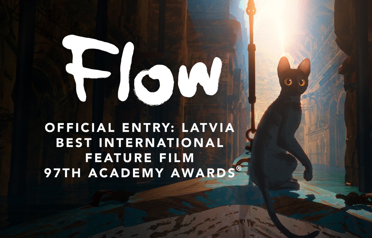 I’m honored that Flow has been chosen as Latvia's Best International Feature Oscar submission. I hope the Academy will give a chance to this dialogue free story which is told in the international language of cinema.