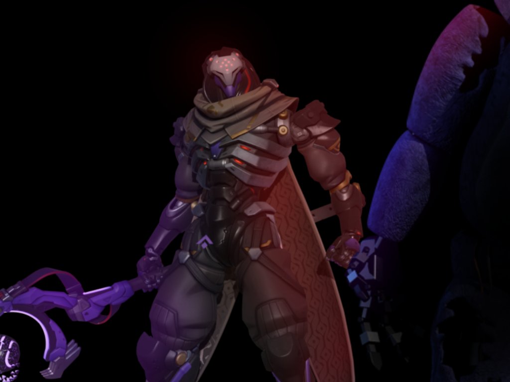 ReFriezarator's tweet photo. "Spite... hah, I know how it is. I am Ramattra."

"And- hmm... curious..."

"I can't seem to find anything about what or who you are in my database..."

"You aren't an Omnic... yet you have human emotions... Omnics were programmed with such things... but not regular machines..." https://t.co/QXjjMgGaRS