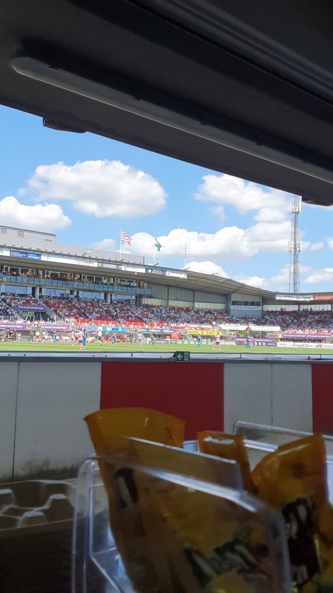 Im starting to like working soccer matches