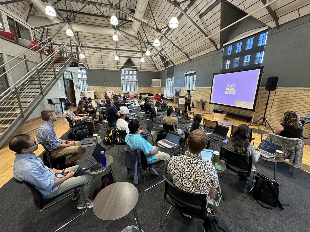 imageomics's tweet image. #BeetlePalooza2024 has officially kicked off today at @ohiostate This 3.5-day workshop is all about transforming ecological data collection using #AI and #machinelearning. Experts from various fields are collaborating to revolutionize biodiversity monitoring.