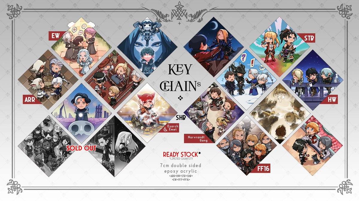 [RT🙏] since i got some inquiries about the zine i will be opening a reprint P.O until 11th Aug however if the MOQ isnt reached by then your order will be cancelled and fully refunded

leftover keychains are available (limited quantity)
l1ink below
