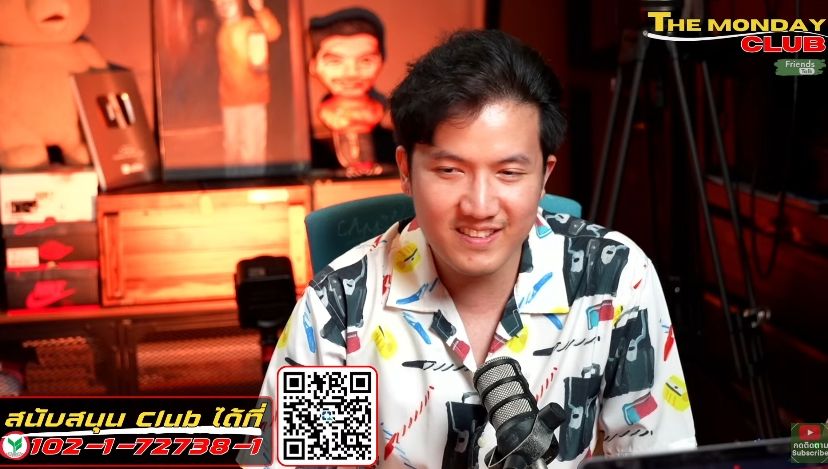 R_artisty's tweet image. กู้ดบอยยยยย ฮึบๆๆๆๆ พลังจากประชาชนทำร้องเฉย @GoodySato 
.
(ส้ม)เกือบจะหลับแต่กลับมาได้ #themondayclub #ep03 กับ วิโรจน์ กานต์ #พรรคประชาชน