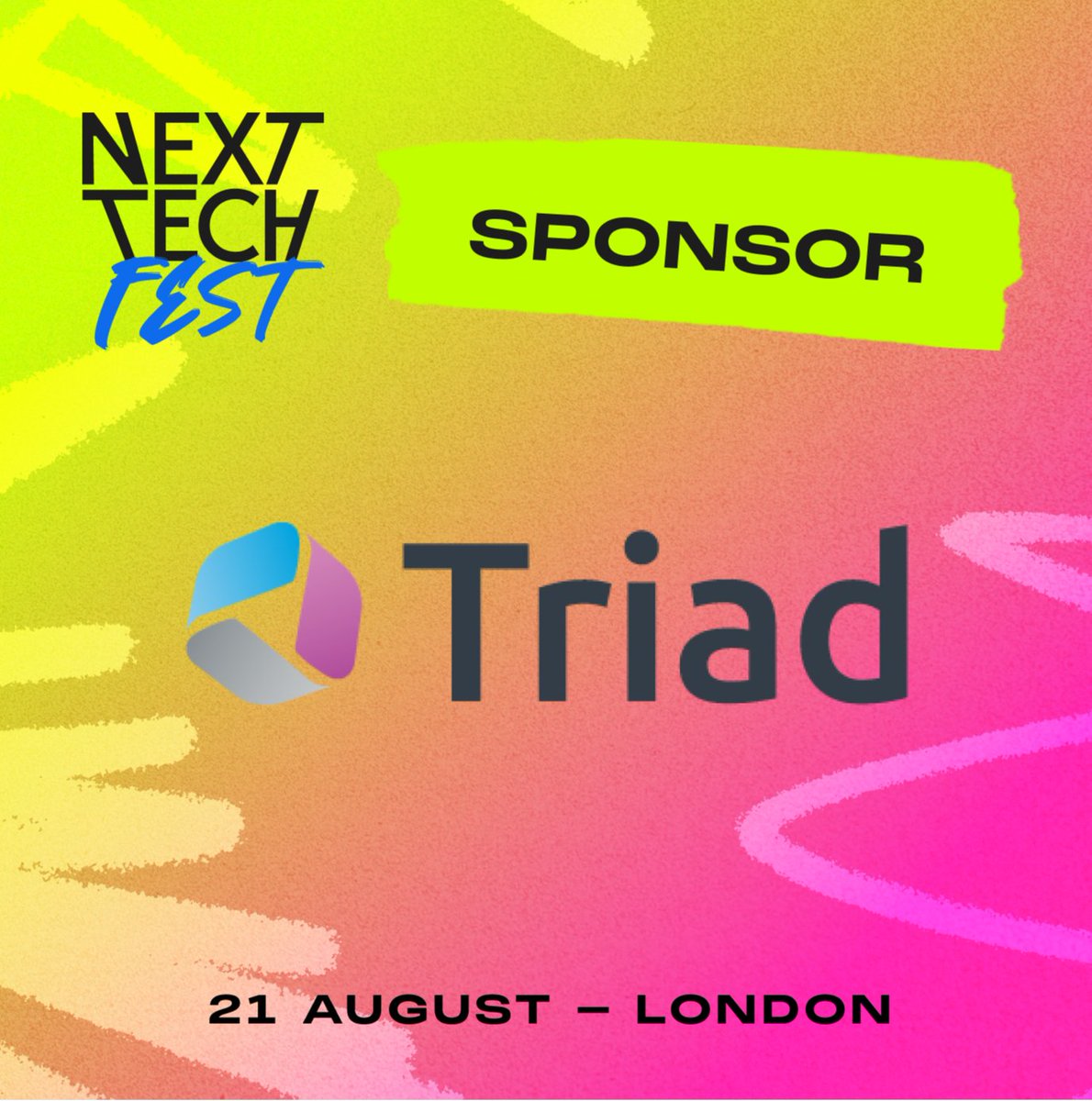 Next Tech Girls (@nexttechgirls) on Twitter photo We’re delighted to announce <a href="/TriadGroupPlc/">Triad Group Plc</a> are sponsoring Next Tech Fest this year!
Make sure you're following us for more details on Triad's involvement.
Join the waiting list to attend and we'll let you know if a space becomes available: eu1.hubs.ly/H0bFJTq0 💜 We’re delighted to announce <a href="/TriadGroupPlc/">Triad Group Plc</a> are sponsoring Next Tech Fest this year!
Make sure you're following us for more details on Triad's involvement.
Join the waiting list to attend and we'll let you know if a space becomes available: eu1.hubs.ly/H0bFJTq0 💜