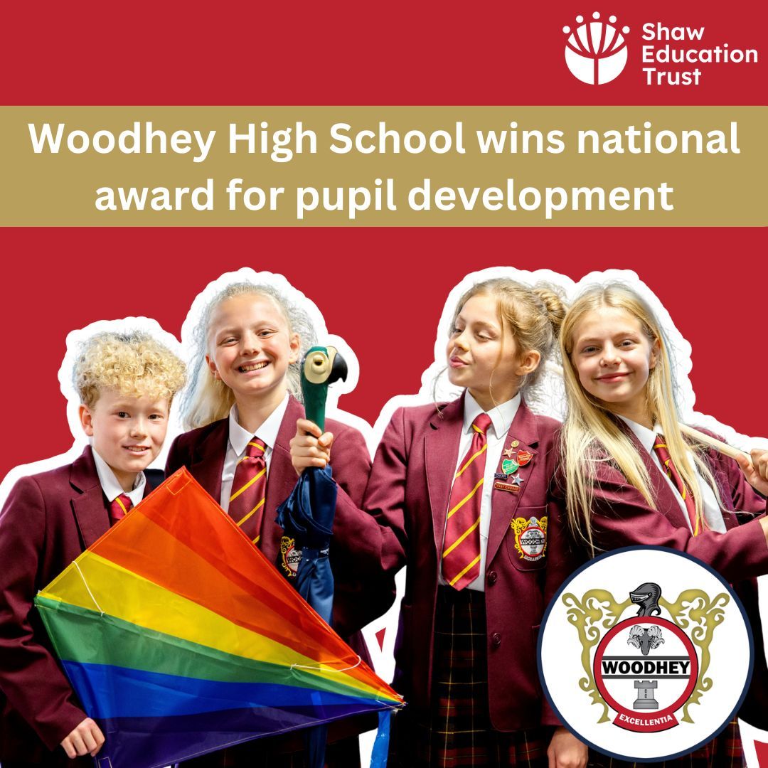 ShawEduTrust's tweet image. Congratulations!👏⭐

Woodhey High School received the Excellence in Pupil Development Award recognising the work teachers and staff do in promoting the personal development of young people⭐

Read more here: buff.ly/3M0R8HJ 

#Avchievement #PupilDevelopment