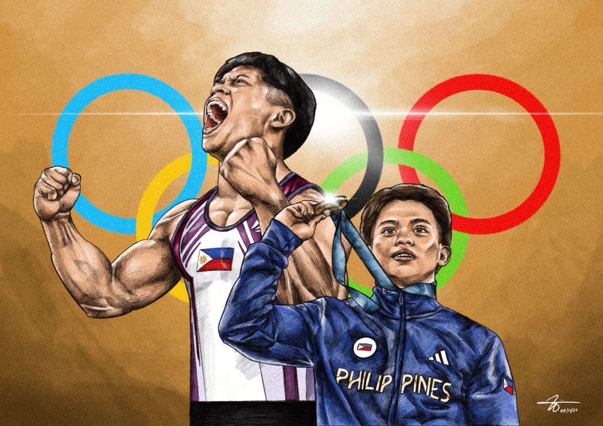 vicenteworks's tweet image. Carlos Yulo 🥇🥇
.
.
#ParisOlympics2024 #CarlosYulo #olympics #gold #art #artph #digitalart #canvas #procreate #painting