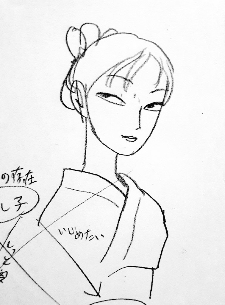 こういう女が描きたいんじゃ…
でも典型的な感じになっちゃいそうなんじゃ… 