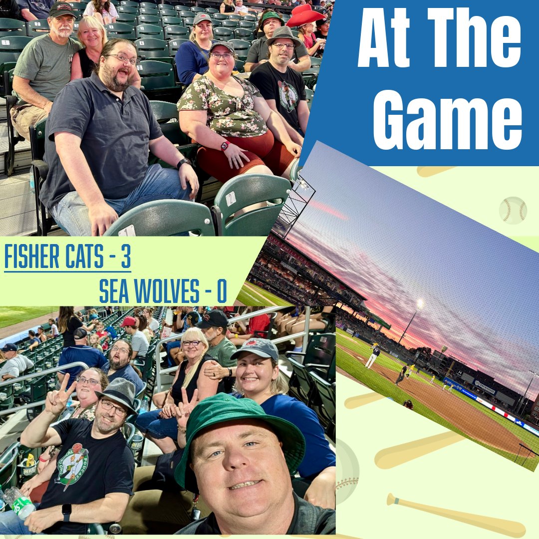 SystemsPlusCom1's tweet image. Nothing like a day out to a Fisher Cats game with your coworkers!

Enjoy a beautiful day with good company, fireworks, and a Fisher Cats win! It doesn&apos;t get much better than that. ⚾❤️🎆

#FisherCats #BaseballFun #CoworkerOuting