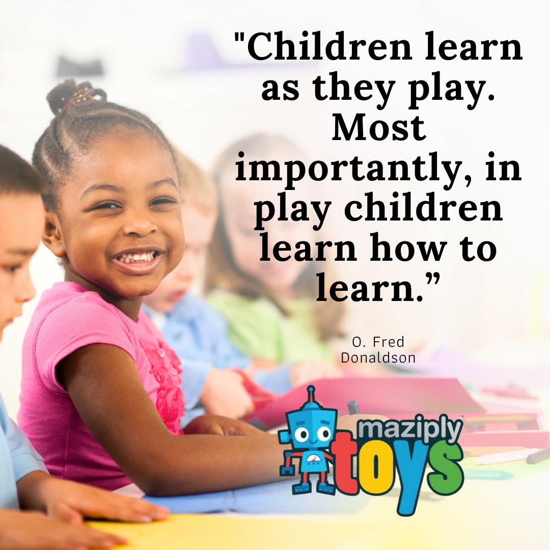 Maziply's tweet photo. We believe in the power of play to shape our little ones' futures. From sparking creativity to building lifelong skills, every toy offers a world of possibilities. Visit us today and let's help nurture these young minds together! #ChildhoodPlay #LearningThroughPlay #MaziplyToys https://t.co/RNcuawir2p