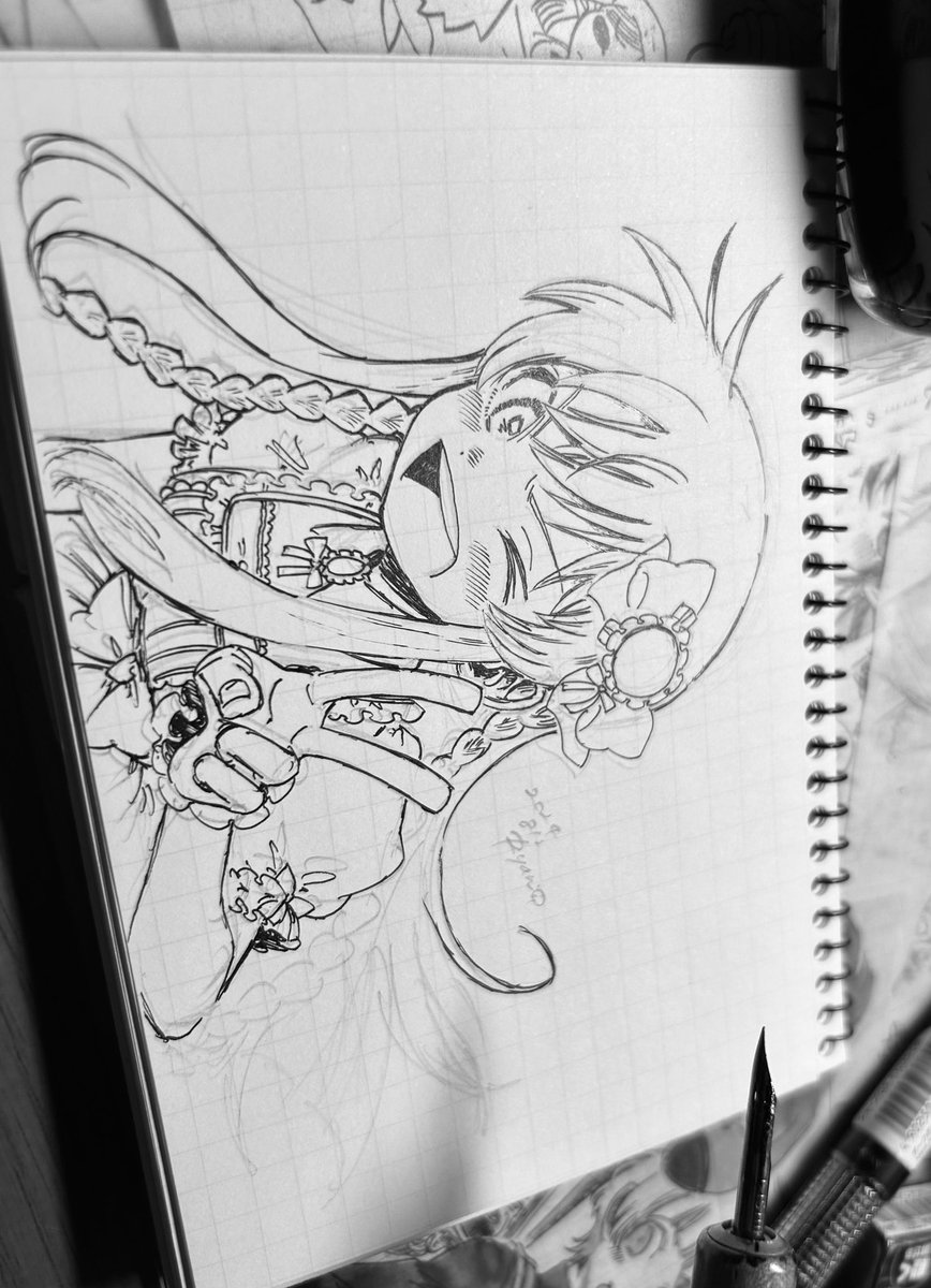 海美ちゃん誕遅刻絵進行 