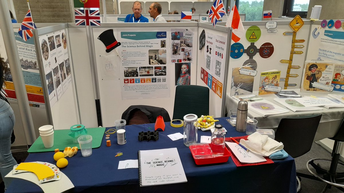 Adrian Allan (@drallan12) on Twitter photo All set to present our joint project "The Science Behind Magic" with <a href="/ProfRuteOli/">Rute Oliveira</a> at the <a href="/ScienceonStage/">Science on Stage</a> Festival in Turku, Finland. #sons2024 All set to present our joint project "The Science Behind Magic" with <a href="/ProfRuteOli/">Rute Oliveira</a> at the <a href="/ScienceonStage/">Science on Stage</a> Festival in Turku, Finland. #sons2024