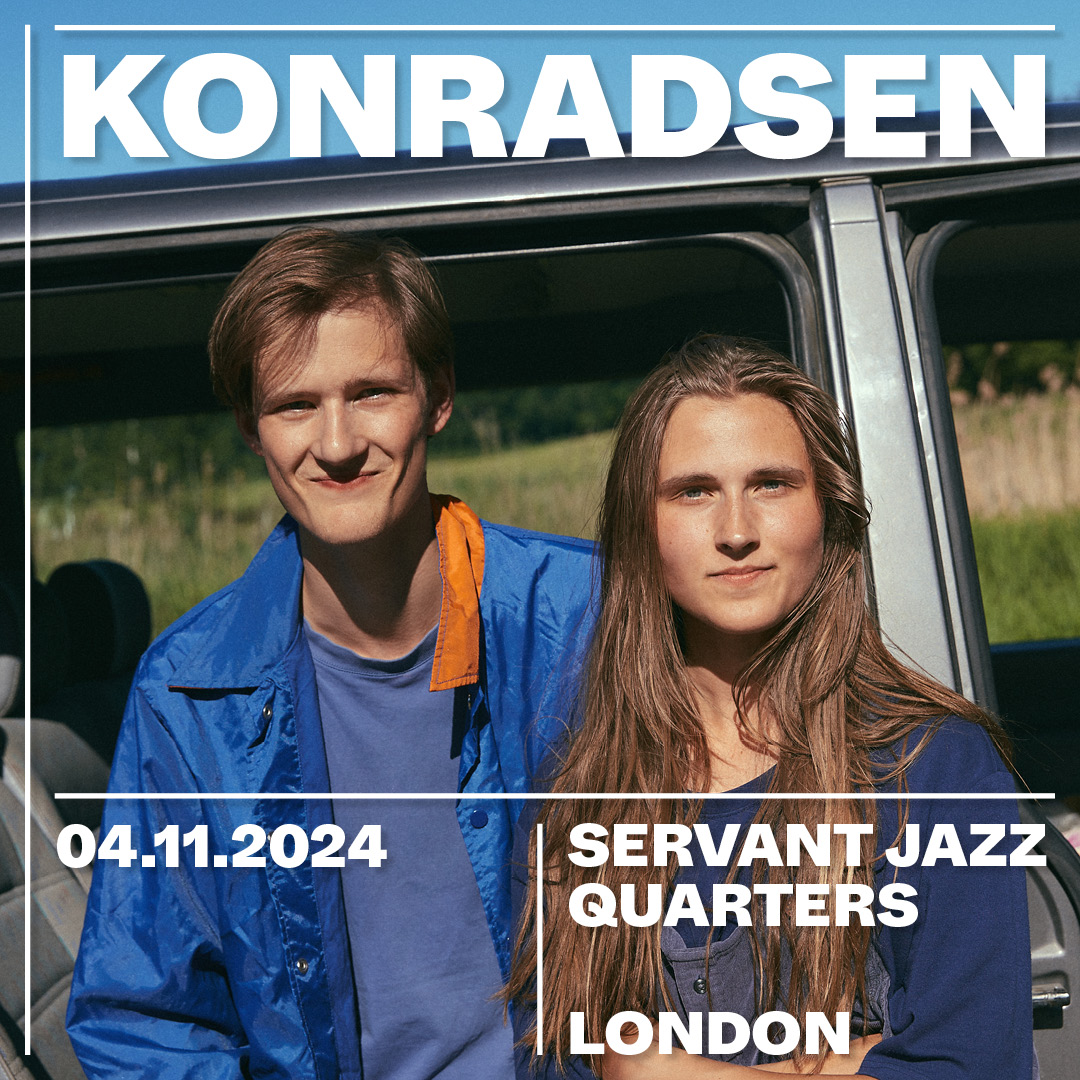 Konradsen are coming back to London in November! Get your tickets now: formpresents.seetickets.com/event/konradse…
