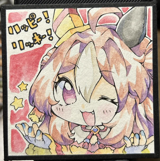 リッキー塗れました✨✨
こちらは部屋に飾らせていただきます😌 