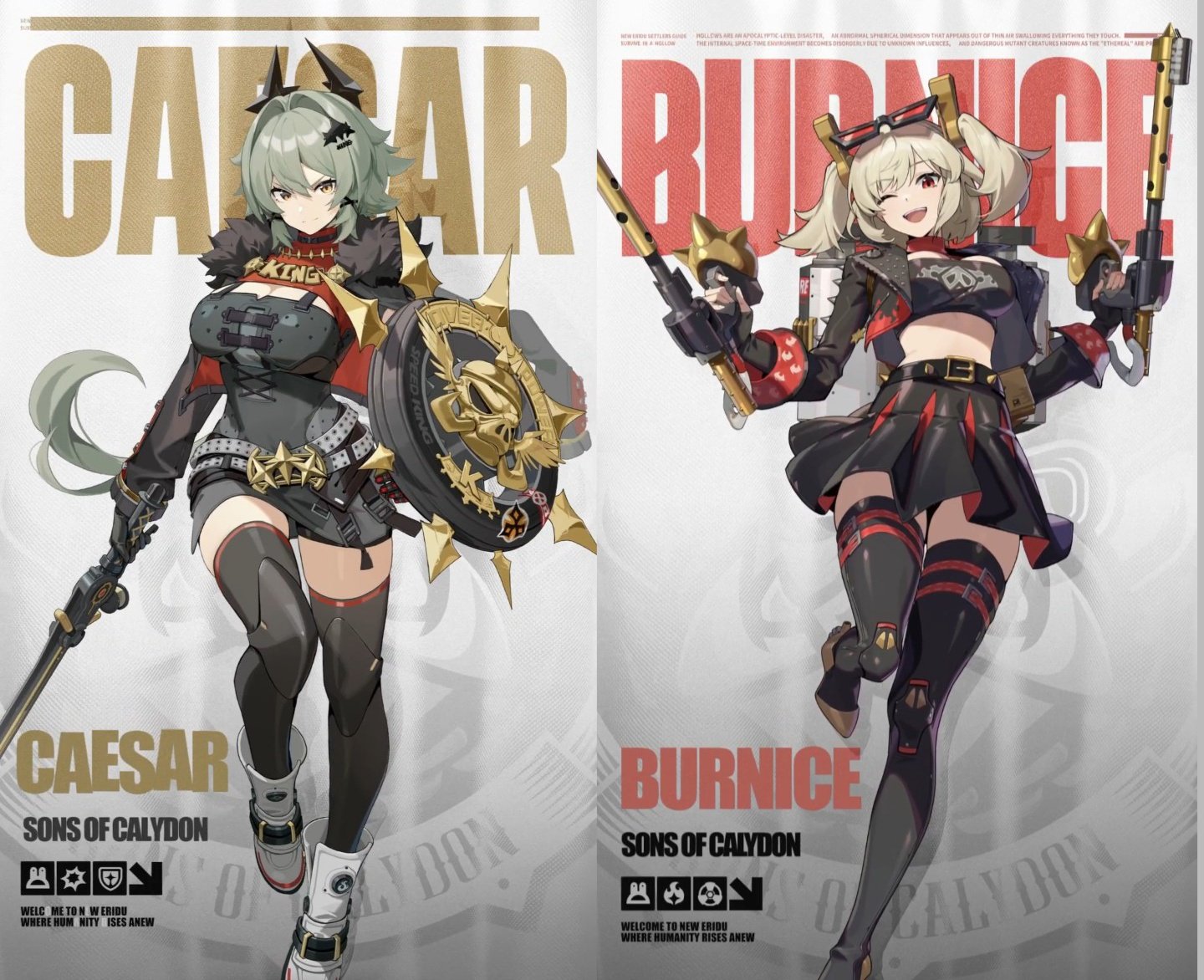 ZenlessWorldZero on X: &ldquo;Official S Rank Characters 1.2 Caesar 