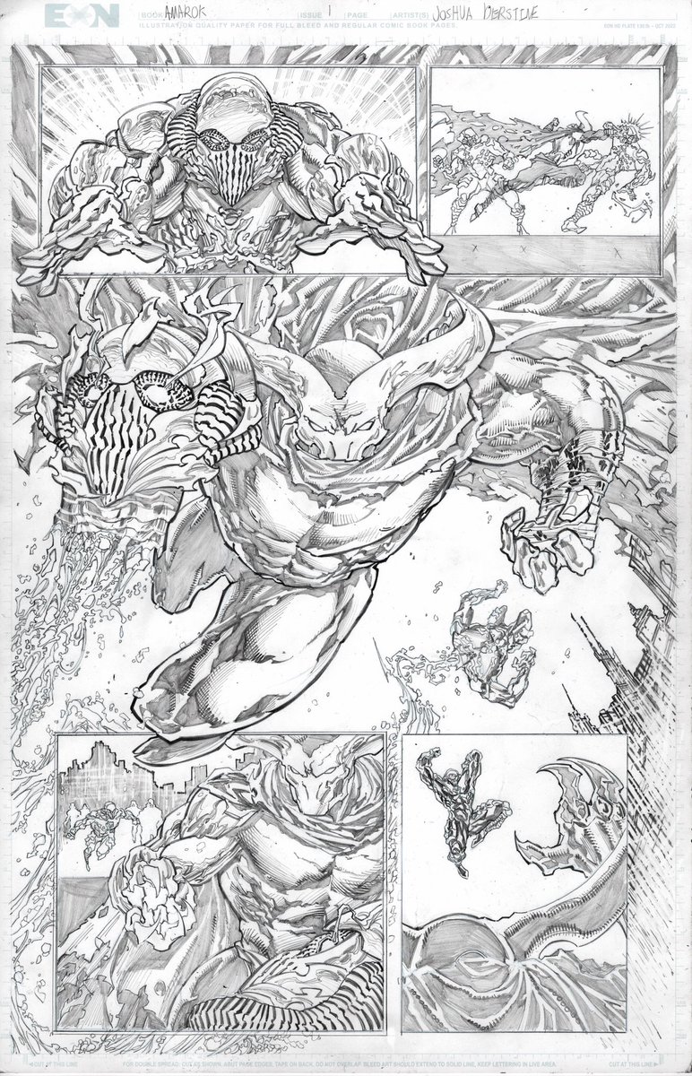 I’m a 19 year old aspiring comic artist and I’m making my own comic, Amarok!