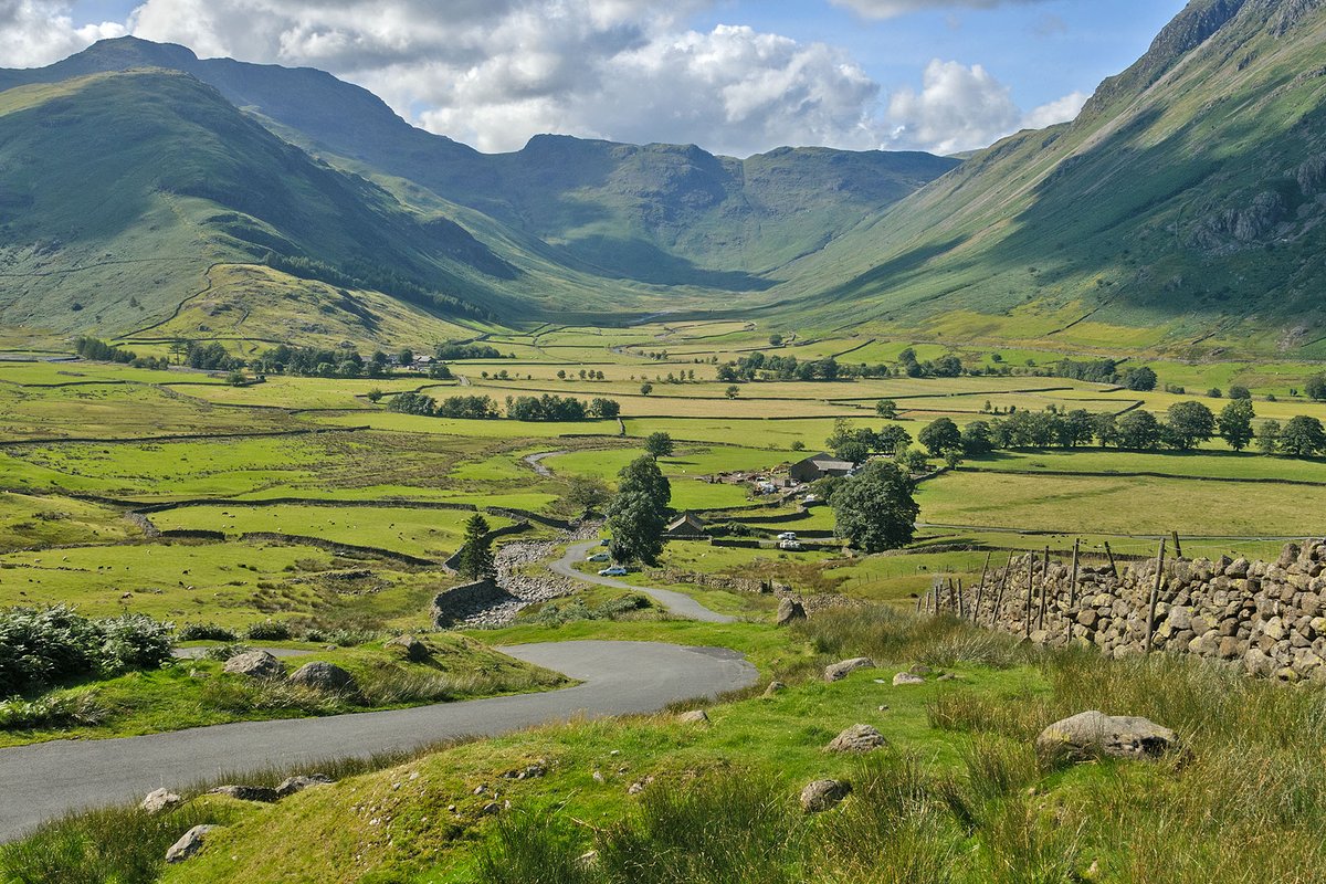 The head of Great Langdale, Lake District NP