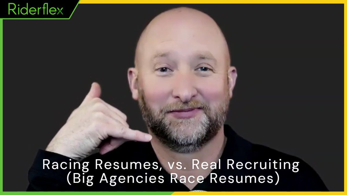 Beyond the Resume: The Hidden Flaws of Big Recruiting Agencies | Riderflex - Recruiting &amp; Sourcing
youtu.be/Y_LXcikDUZo
#RecruitingTruth #HiringPractices #ExecutiveSearch #TalentAcquisition #RecruitingInsights #HRStrategy  #LeadershipInsights #HiringTheRightWay #Riderflex