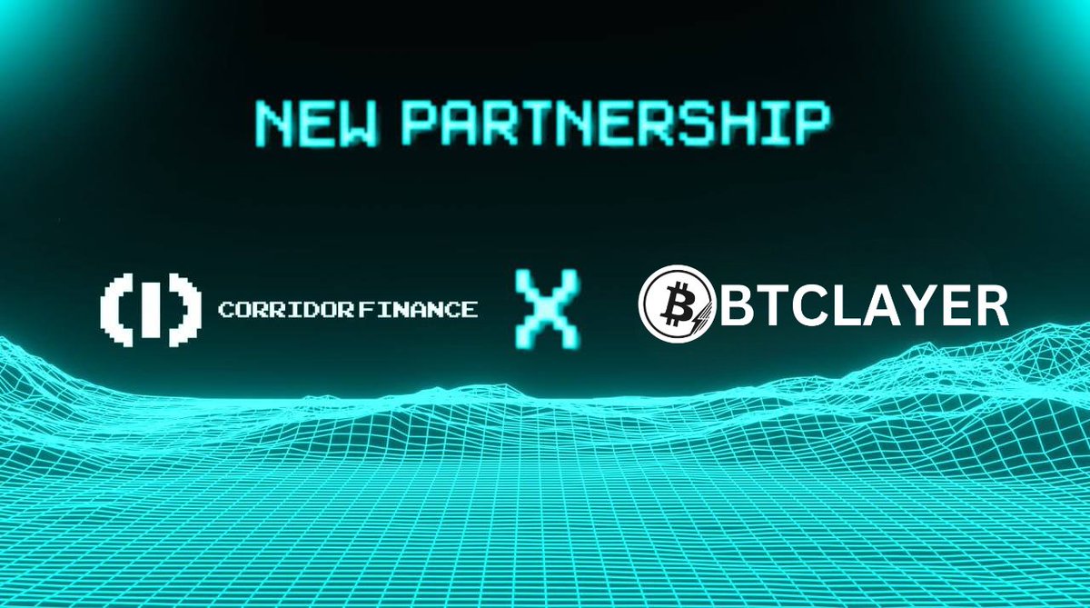 Corridor Finance ๐ (@corridorfinance) on Twitter photo ๐Corridor Finance ๐ค @Btclayer_ !
BTCLAYER is building decentralized rollup infrastructure on Bitcoin and Lightening Network.
Stay tuned for our future integration.  
#Bitcoin #Blockchain ๐Corridor Finance ๐ค @Btclayer_ !
BTCLAYER is building decentralized rollup infrastructure on Bitcoin and Lightening Network.
Stay tuned for our future integration.  
#Bitcoin #Blockchain