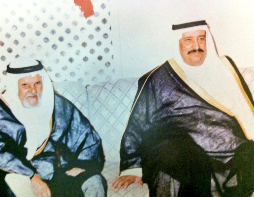 nawafalhamly's tweet photo. سمو الشيخ سالم العلي وشايع ابو شيبة رحمهما الله https://t.co/XryakdpaAg