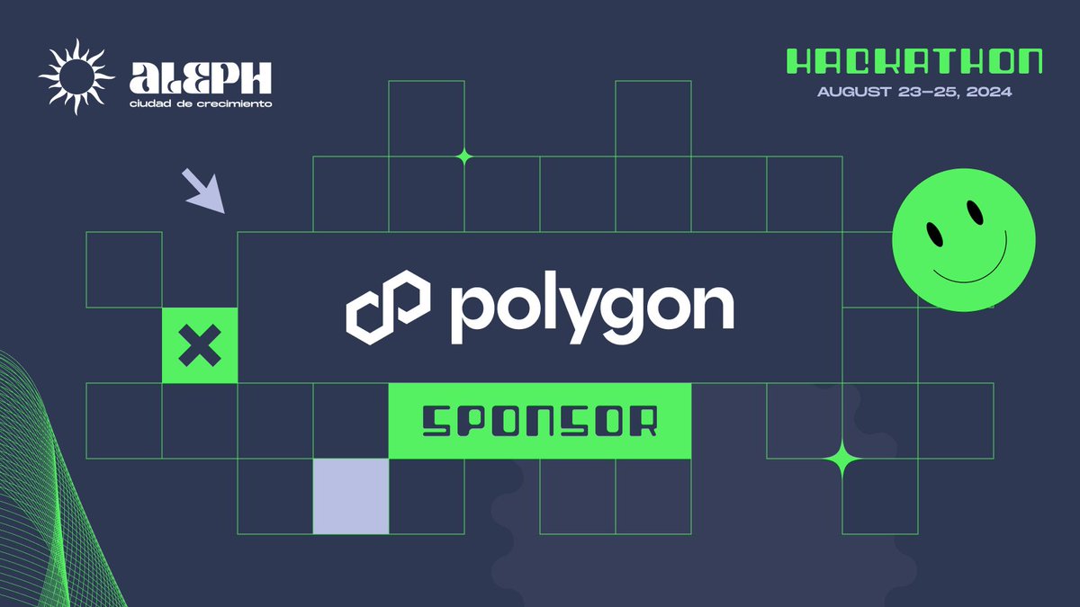Polygon_Space1's tweet image. 🏷️ @0xPolygon is one of a sponsor for the @Alephhackathon from August 23 to 25, 2024

🏷️ #AlephHackathon is an event that brings together technology enthusiasts, developers, designers, and entrepreneurs to collaborate and create innovative solutions in various areas such as…