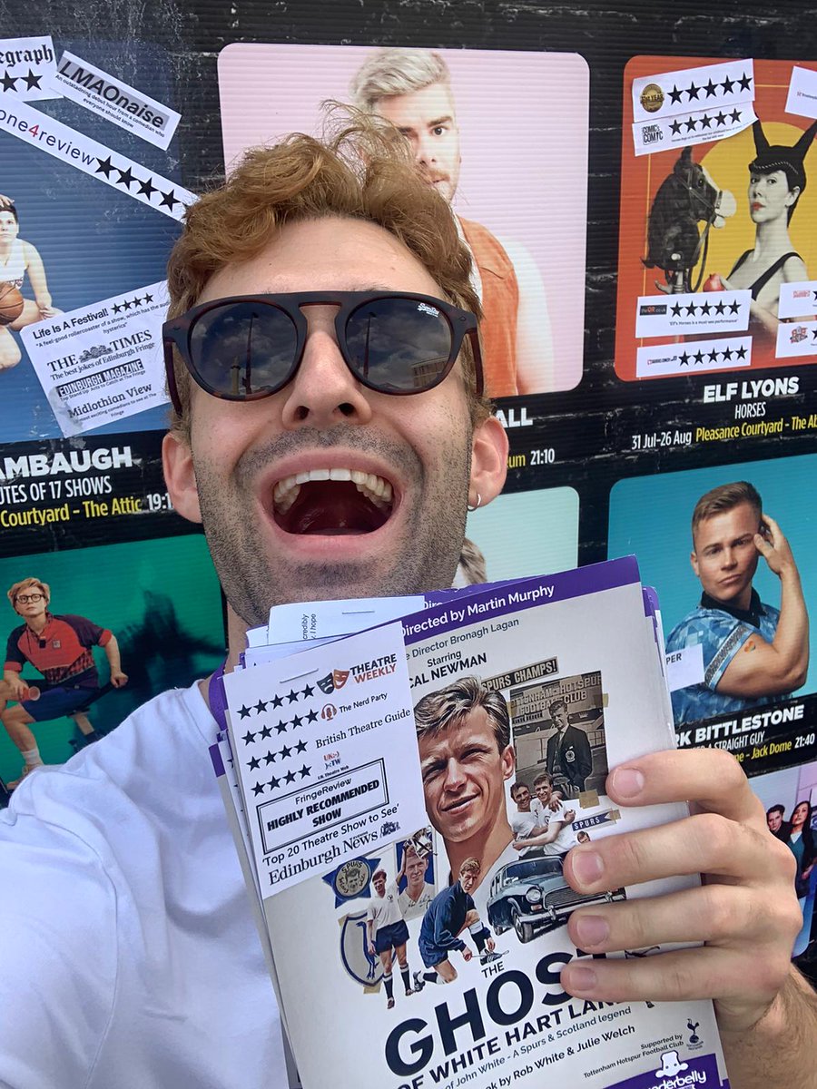 Bruised Sky (@bruisedsky) on Twitter photo Say hi to Cal  <a href="/cal_newman_/">Callum Lewis Newman</a> out and about flyering on the streets of Edinburgh today on his day off ! ! #EdFringe24 #Edinburghfringe
Come and see his stellar performance in The Ghost of White Hart Lane by <a href="/TheMartinMurphy/">Martin Murphy 💙</a> 1.25 pm tomorrow until Aug 26!
<a href="/FollowTheCow/">Underbelly Edinburgh</a> Say hi to Cal  <a href="/cal_newman_/">Callum Lewis Newman</a> out and about flyering on the streets of Edinburgh today on his day off ! ! #EdFringe24 #Edinburghfringe
Come and see his stellar performance in The Ghost of White Hart Lane by <a href="/TheMartinMurphy/">Martin Murphy 💙</a> 1.25 pm tomorrow until Aug 26!
<a href="/FollowTheCow/">Underbelly Edinburgh</a>