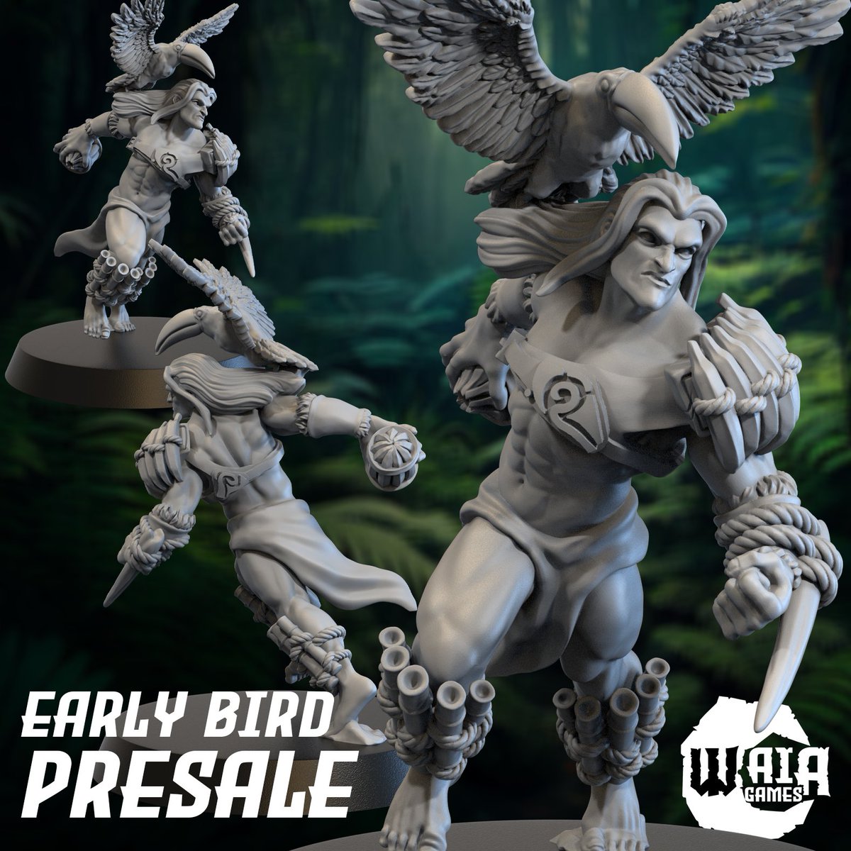 This is the Early Bird for everyone who participates in the live presale (Goblapes &amp; Snotlapes) until September 5th. A star player—I don't think introductions are necessary. You'll hear him coming by his distinctive roar.

waiagames.com/shop/fantasy-f…
