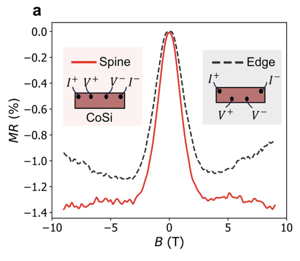aggrushin's tweet photo. The chiral anomaly is an iconic quantum feature of chiral fermions, but is it observable also for chiral quasiparticles with higher spin that don't exist as fundamental particles? yes! *if* you perform the experiment as carefully as Federico @NatureComms  https://t.co/QhAGMik5PZ https://t.co/mQ69sZaNt6