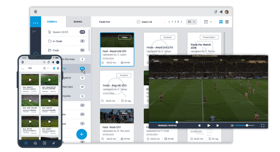 Nacsport Hub is your one-stop spot for online #videoanalysis.

Tag and share your videos quickly and easily. Give your team access to your insights through the team channel and Hub app.

Learn and grow together as a team.

More info and free trial here:

nacsport.com/hub.php