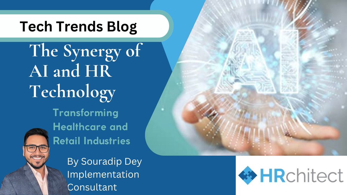A new era of innovation is upon us as the fusion of HR and AI redefines how organizations redefine their workforce.  Read more about the exciting synergy of AI and HR Technology. The future is now.  

ow.ly/K1at50SSs9Y
