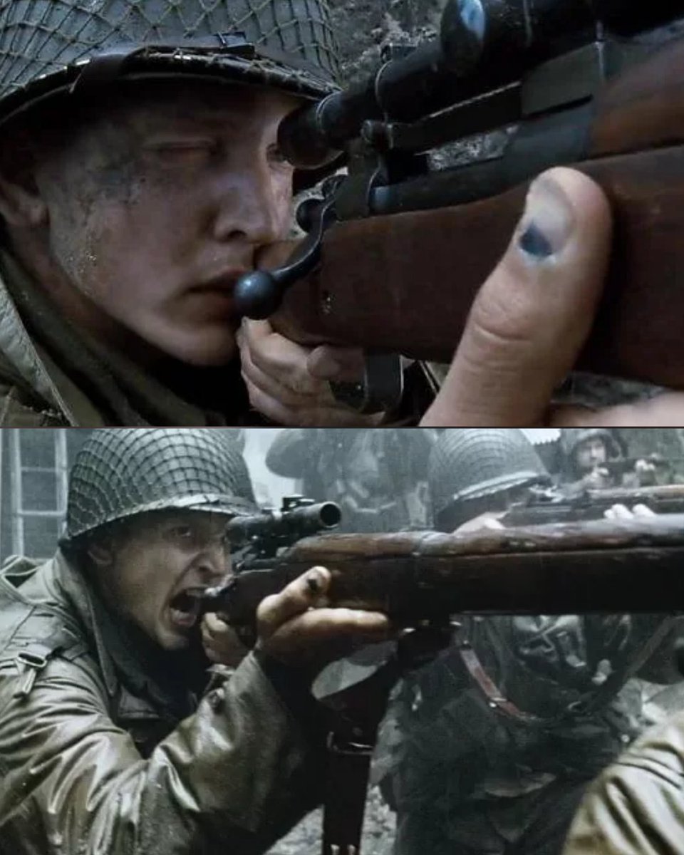El CINE son detalles, y sino, vean esta maravilla de hilo con 20🧵👇

1. En “Salvar al soldado Ryan (1998)”, Jackson tiene un hematoma en el pulgar.
No es casualidad, ya que esto era una lesión habitual durante la 2ª GM.
Los pulgares de los soldados quedaban atrapados en el