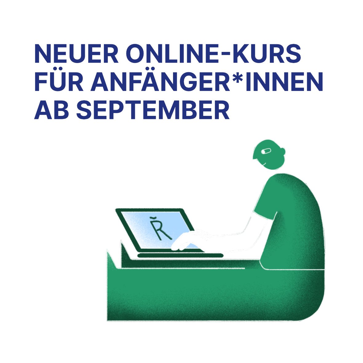 Mitte  September beginnt bei uns ein neuer Online-Tschechischkurs, speziell  für Teilnehmende ohne Vorkenntnisse. Auf die Plätze, fertig, řřř!
ℹ️munich.czechcentres.cz/de/sprachkurse…
📨 Anmeldung bis 15.8.