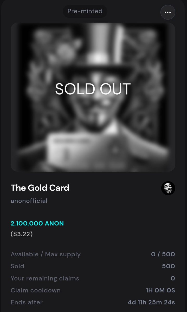 Wow! #soldout