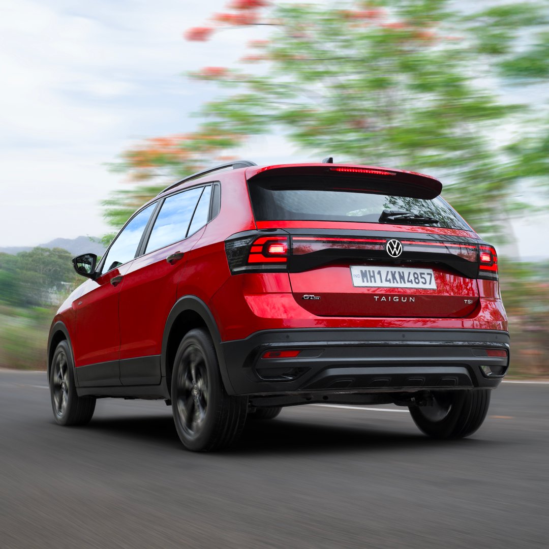volkswagenindia's tweet photo. In a world of neutrals, dare to be Wild Cherry Red.

#TaigunGTLine #TaigunGT #Taigun #VolkswagenIndia #Volkswagen https://t.co/b9LHaj47EM