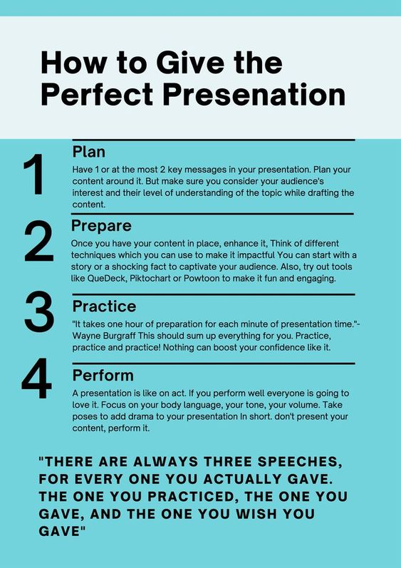 ScholarshipfPhd's tweet photo. How To Give the Perfect Presentation https://t.co/97zYU2qjLr
