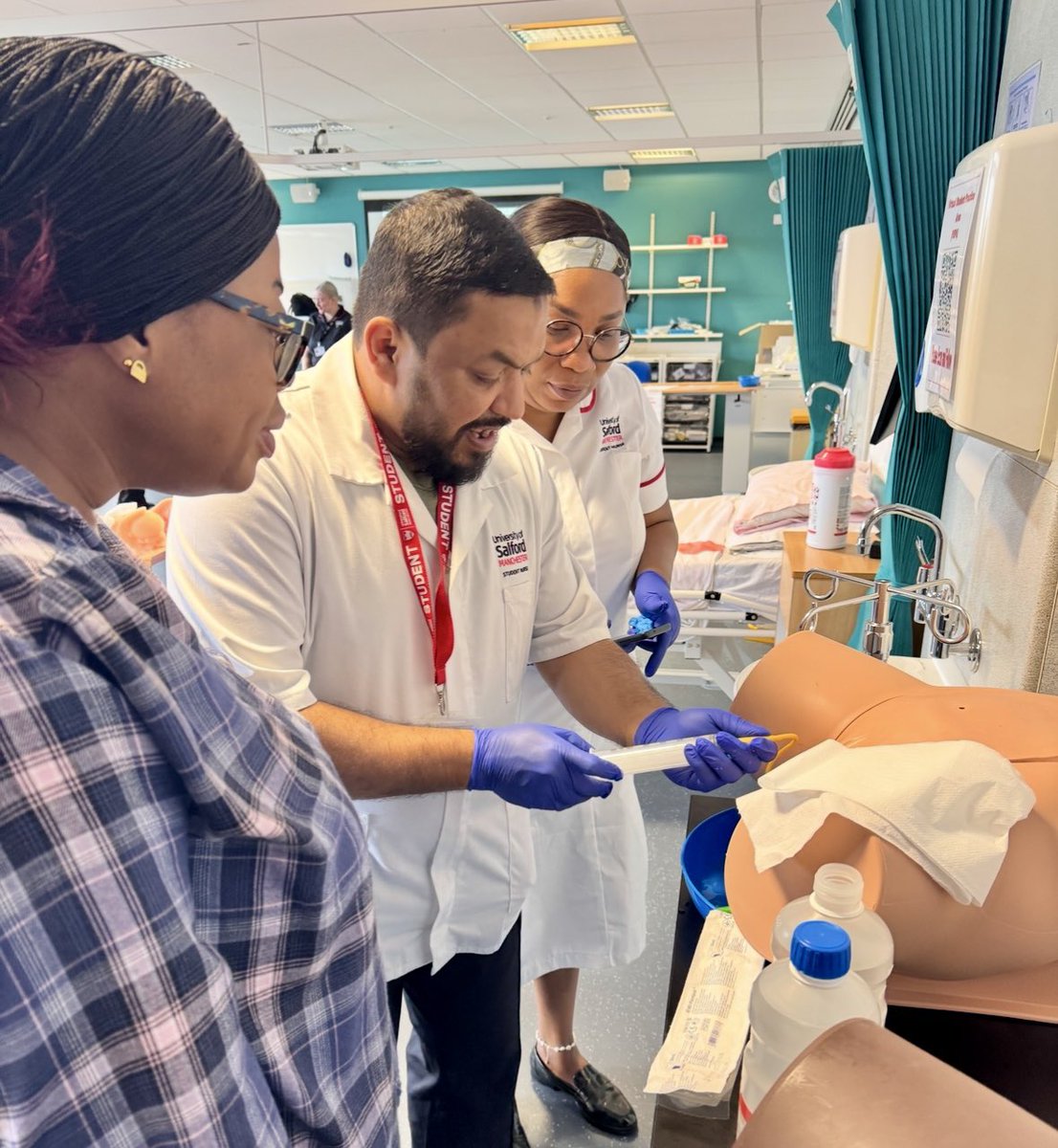 Daniel Lawton-Edge (@dlawton45014) on Twitter photo Another great day of engagement at the Urinary Catheter #SkillEnhancementLab Some fabulous learning from questions asked. See you all again soon 👍
<a href="/SimandSkillsUoS/">UoS Simulation and Skills Team</a> <a href="/UoS_HealthSoc/">UoS Health & Society</a> <a href="/UoSadultnursing/">UoS_AdultNursing</a> <a href="/UoS_MHNurs/">UoS_MHNurs</a> <a href="/UoS_CYPNursing/">UoS_CYPNursing</a> Another great day of engagement at the Urinary Catheter #SkillEnhancementLab Some fabulous learning from questions asked. See you all again soon 👍
<a href="/SimandSkillsUoS/">UoS Simulation and Skills Team</a> <a href="/UoS_HealthSoc/">UoS Health & Society</a> <a href="/UoSadultnursing/">UoS_AdultNursing</a> <a href="/UoS_MHNurs/">UoS_MHNurs</a> <a href="/UoS_CYPNursing/">UoS_CYPNursing</a>