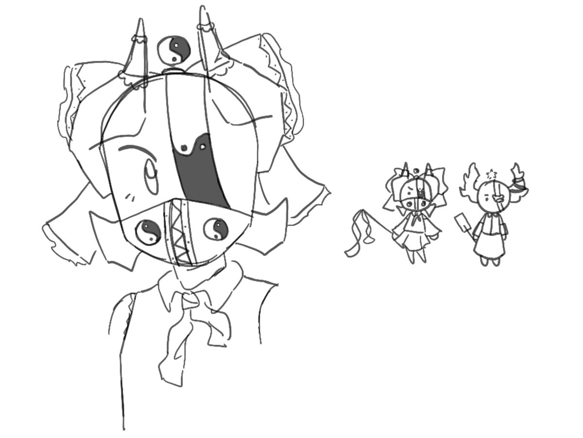 FreeSubkit's tweet image. Number 6!!! Drawing them as reimu and sanae (suppose to have big Medkit but he’s too ugly so I cut him off)