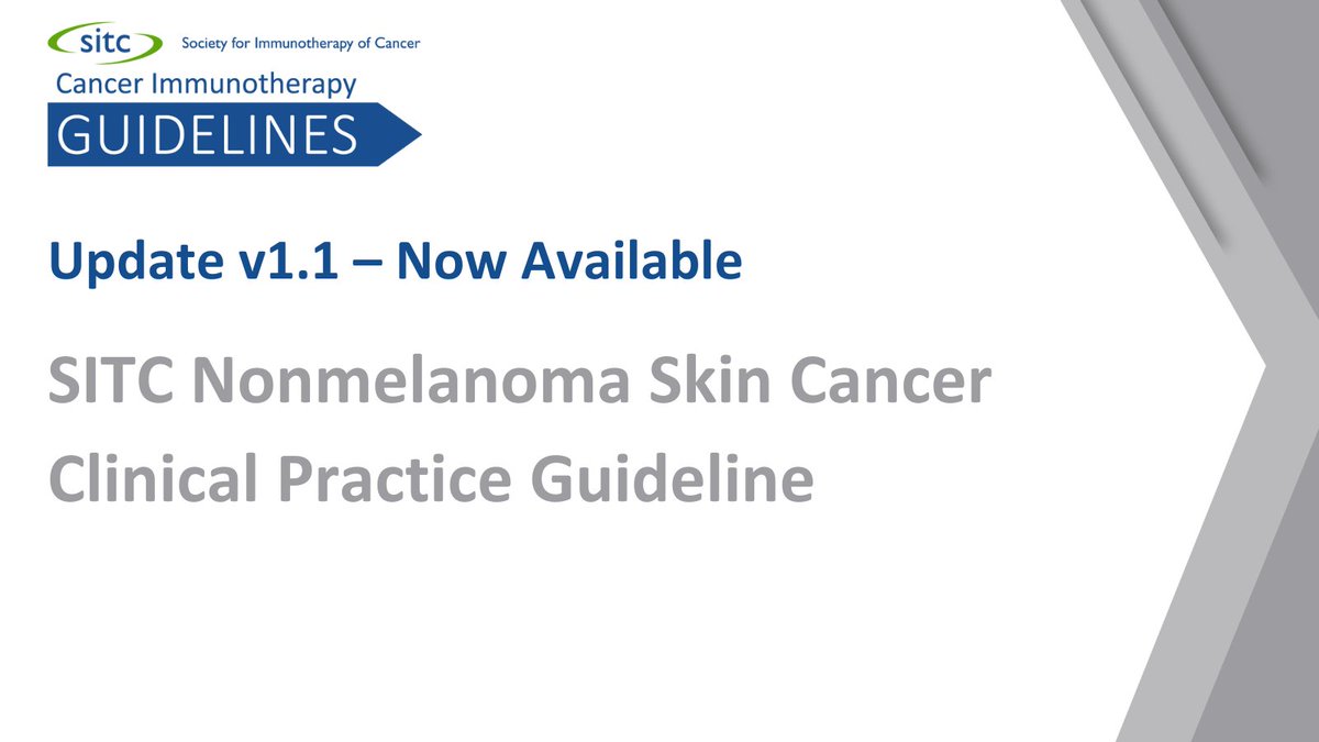 Society for Immunotherapy of Cancer tweet media