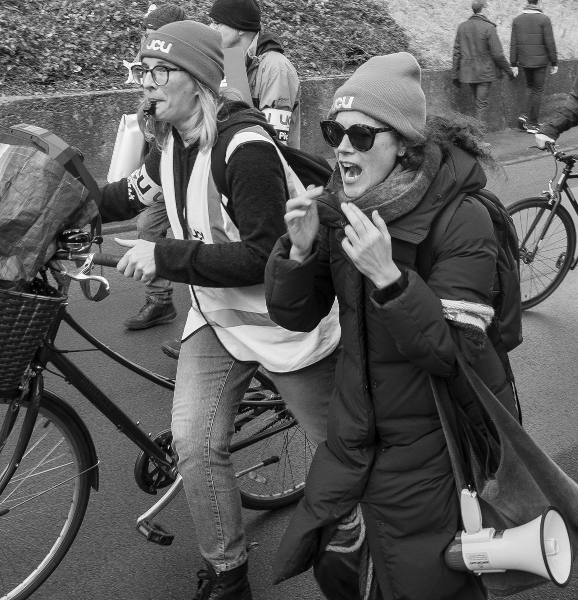 University of Nottingham UCU branch (@uonucu) on Twitter photo In memory of our wonderful Agnes Flues, we're posting a photo a day. Here's Agnes with our former VP, Catherine Rottenberg on a march for four fights & pensions, Feb '23. Agnes led our branch through the toughest IA, always with a commitment to justice.
Credit: <a href="/hstevenson10/">Howard Stevenson</a> In memory of our wonderful Agnes Flues, we're posting a photo a day. Here's Agnes with our former VP, Catherine Rottenberg on a march for four fights & pensions, Feb '23. Agnes led our branch through the toughest IA, always with a commitment to justice.
Credit: <a href="/hstevenson10/">Howard Stevenson</a>