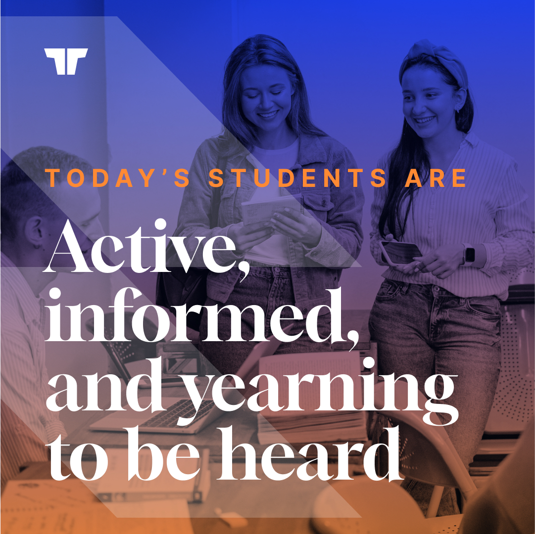 Today’s students are speaking up, and they expect more from their educators and institutions. Are you listening? Read for more insights: tinyurl.com/2fp6jsxv

#RealResponse #HigherEducation #GenZ