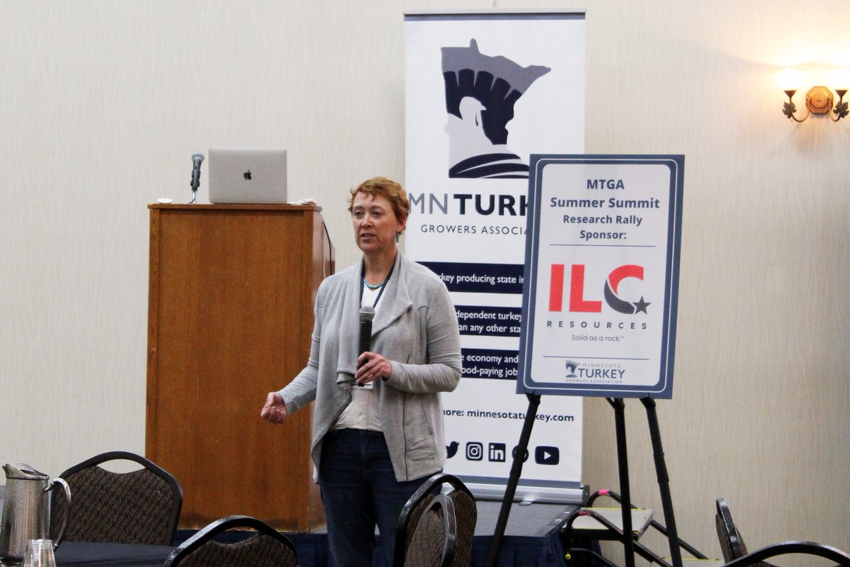Check out the findings from MTRPC funded research into the spread of #aMPV in #Minnesota this spring. Dr. Nezworski presenter the results during the MTGA Summer Summit.
minnesotaturkey.com/news/mtga-pres…