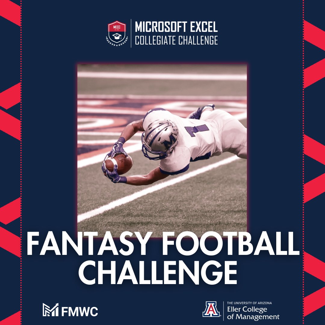 mecc_college's tweet image. 🏈 Ready to tackle a new challenge? Test your Excel skills with our August Fantasy Football Challenge on ExPrep! 🍂 No need to be a football pro—just bring your data game! 🏆 Join the MECC team today! Sign up link in comments. 📝 #ExcelChallenge #FantasyFootball