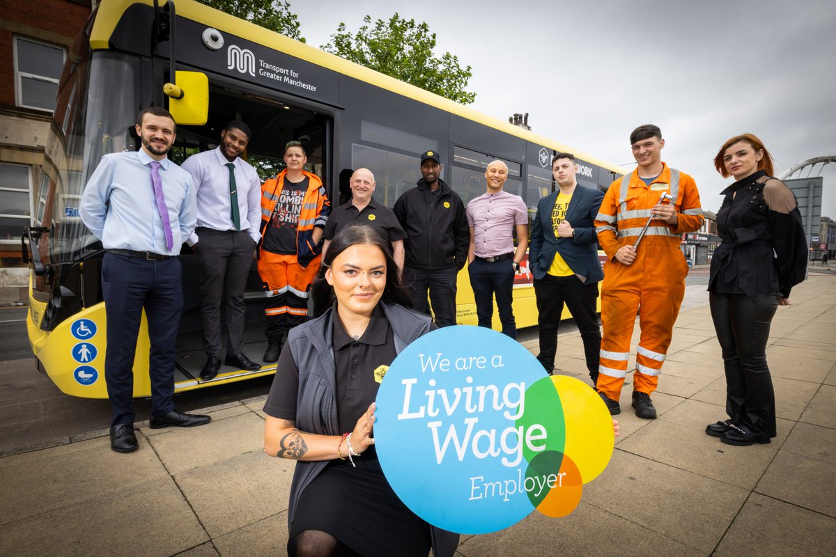 Go North West (@gnwbus) on Twitter photo We’ve joined the Real Living Wage Foundation, <a href="/LivingWageUK/">Living Wage Foundation</a> - guaranteeing the only UK wage rate based on the actual cost of living. Here’s some of our amazing team marking the occasion.
We’re keeping it ‘real’!
#reallivingwage We’ve joined the Real Living Wage Foundation, <a href="/LivingWageUK/">Living Wage Foundation</a> - guaranteeing the only UK wage rate based on the actual cost of living. Here’s some of our amazing team marking the occasion.
We’re keeping it ‘real’!
#reallivingwage