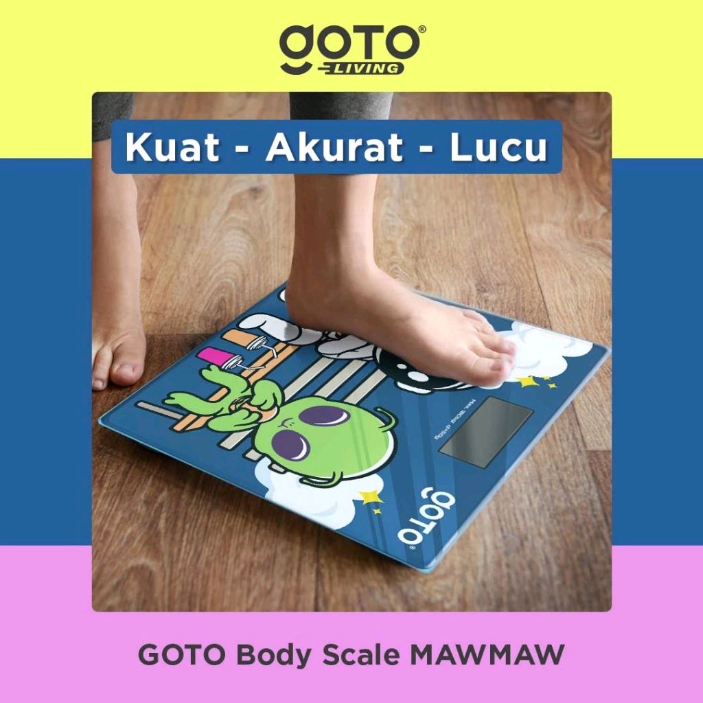 Cek Goto Mawmaw Timbangan Berat Badan Digital Body Scale Karakter 180 Kg dengan harga Rp37.900. Dapatkan di Shopee sekarang! s.shopee.co.id/9f1GCdEIJd?sha…